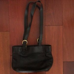 Vintage Coach leather handbag